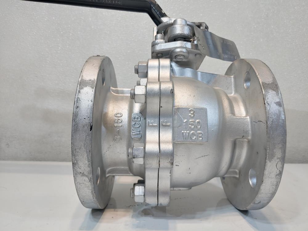 Chaoda 3" 150# RF FP Ball Valve WCB FIG#: 1-BF-2-FP-RF-WCB-2-R-P-L