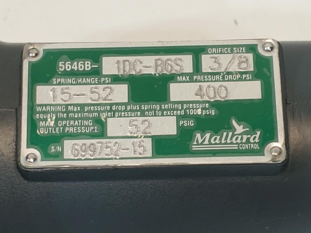 Mallard Control 5646B Regulator 