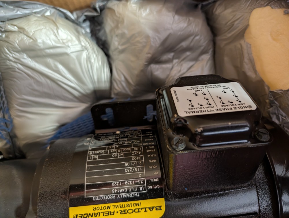 March 1/2" x 1" Magnetic Drive Pump TE-5S-MD w/ Baldor Motor *NO IMPELLER*