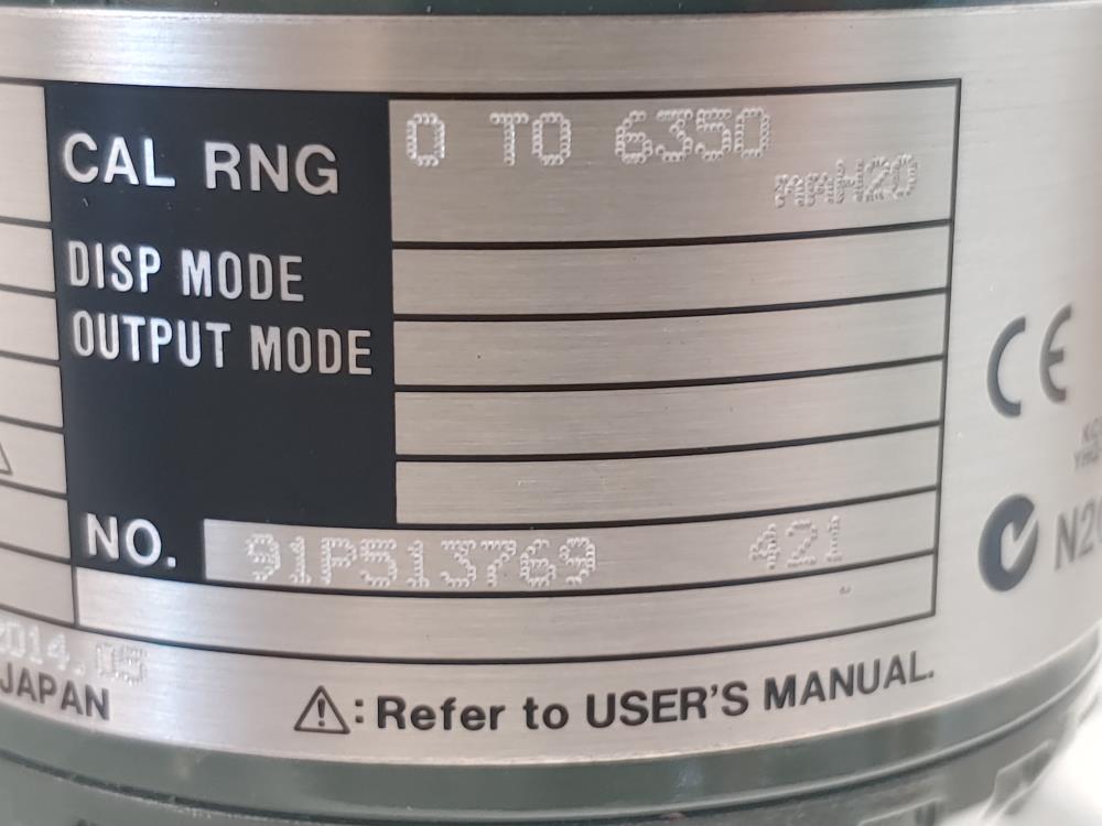 Yokogawa DP Harp Transmitter Model: EJA 110A Style S1 