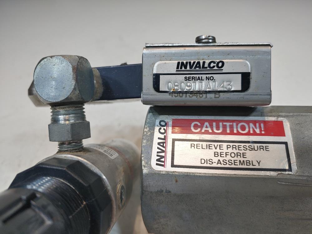 FMC Invalco CMAS-203 Snap Action Float Operated Pneumatic Liquid Level Control