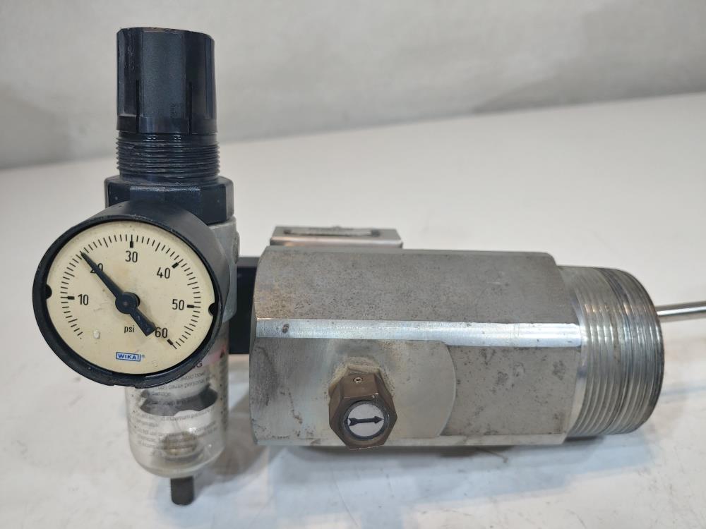 FMC Invalco CMAS-203 Snap Action Float Operated Pneumatic Liquid Level Control