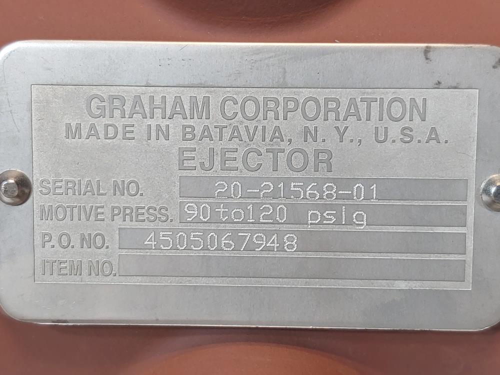Graham 1-1/2" X 2" Ejector 