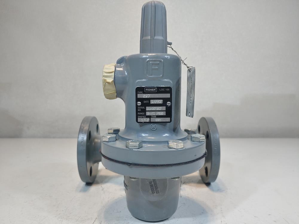 Fisher 1" 150# Pressure Regulator Type 627 Range: 15-40 PSIG