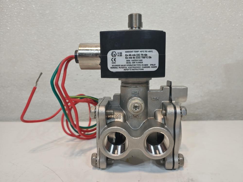 Asco Red-Hat Solenoid Valve EV8003H304 / EV8316H384V