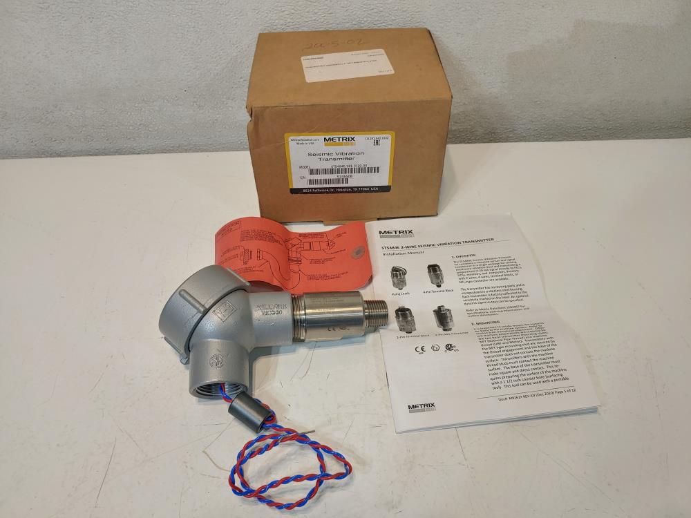 Metrix Seismic Vibration Transmitter Model: ST5484E-121-0120-00