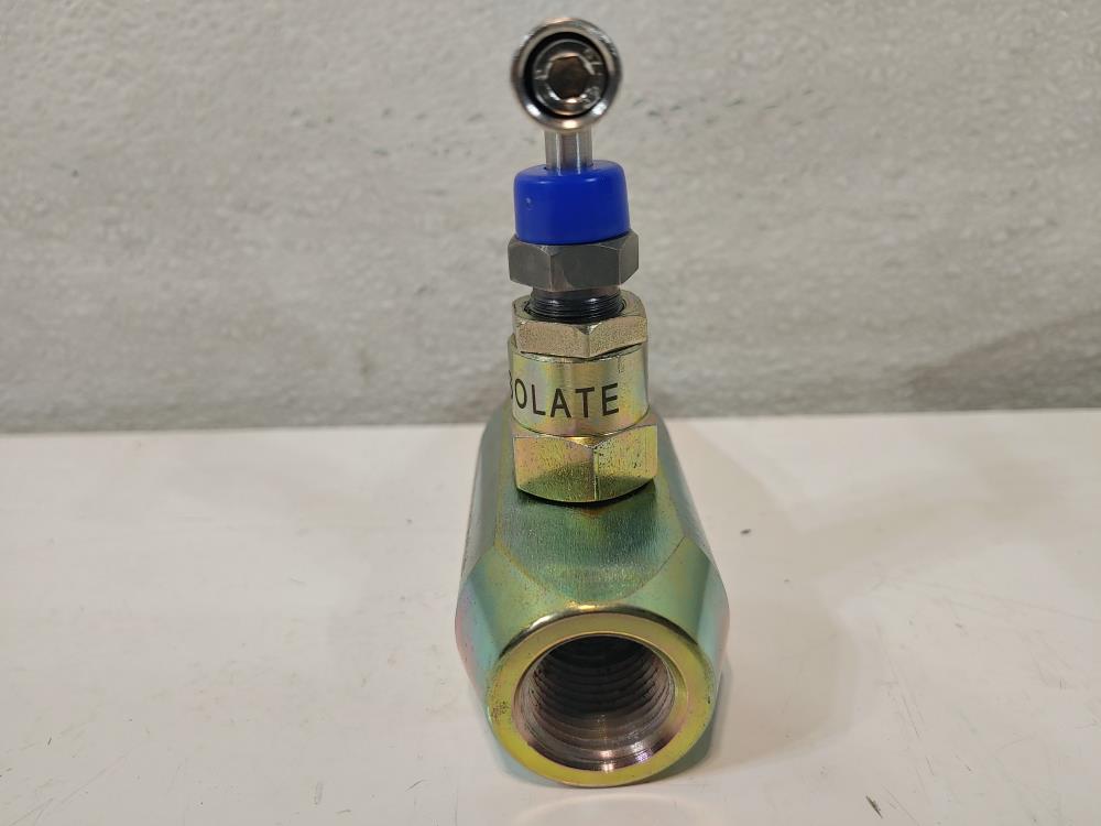 Precision Instruments 1/2" NPT CS Manifold Valve P1/M4W4TAXXEK-100