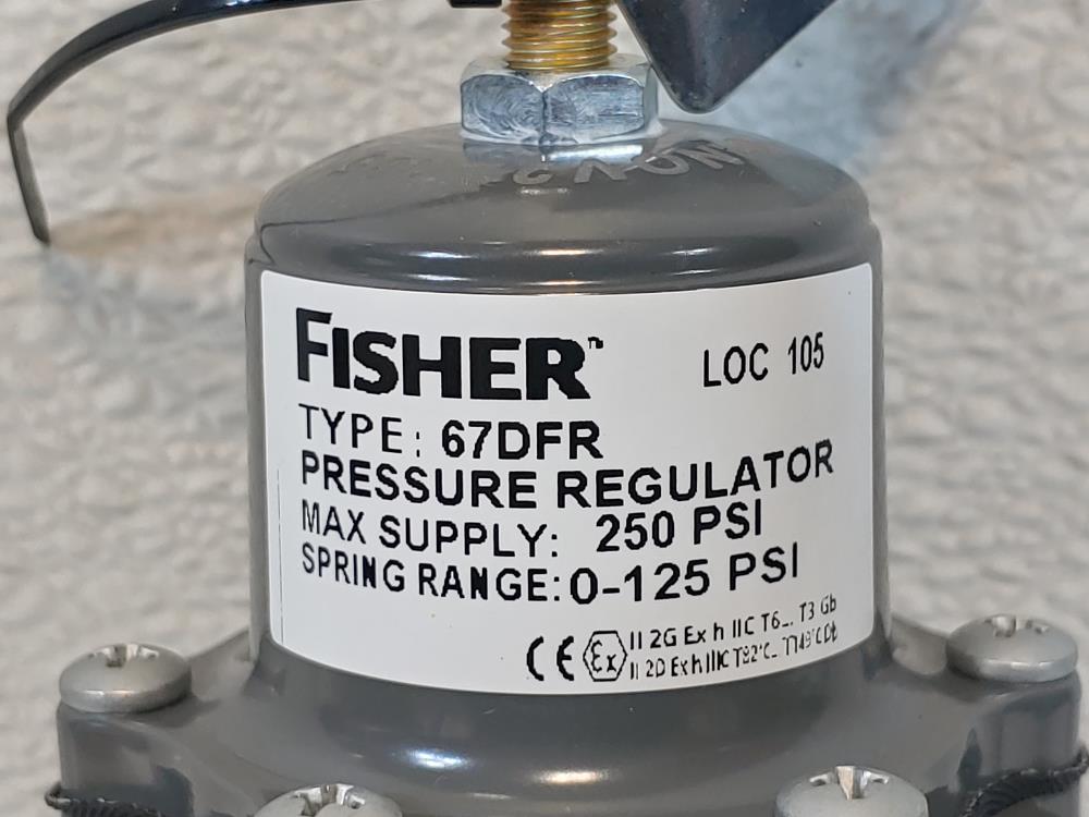Fisher 67DFR Pressure Regulator 