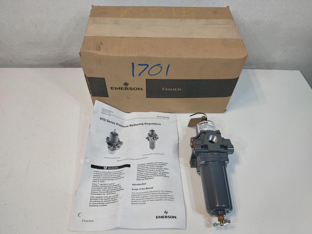 Fisher 67DFR Pressure Regulator 