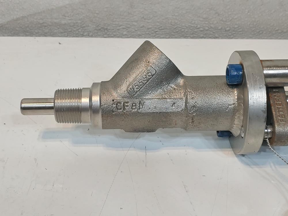 Fetterolf 3/4" X 1/2" CF8M Sampling Valve 9115