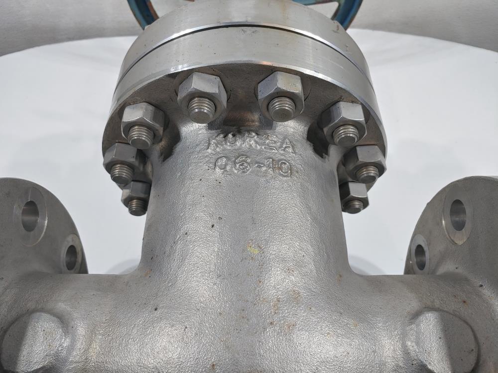 TY 4" 600# CF8M Gate Valve FIG: 301RF0912