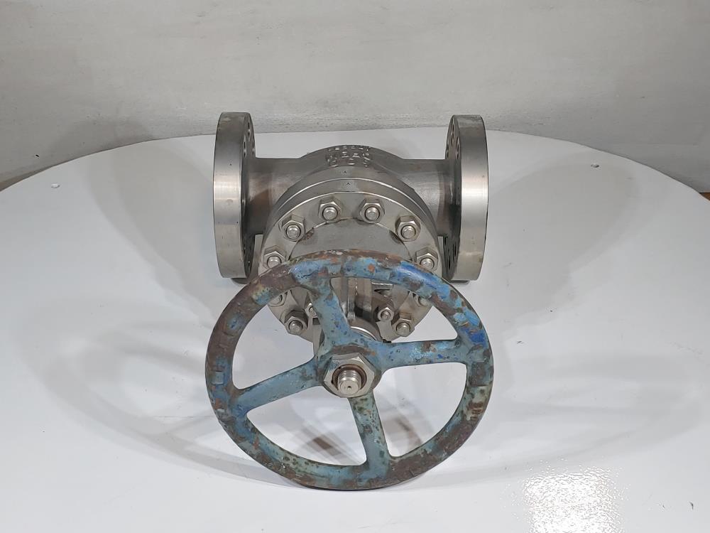 TY 4" 600# CF8M Gate Valve FIG: 301RF0912