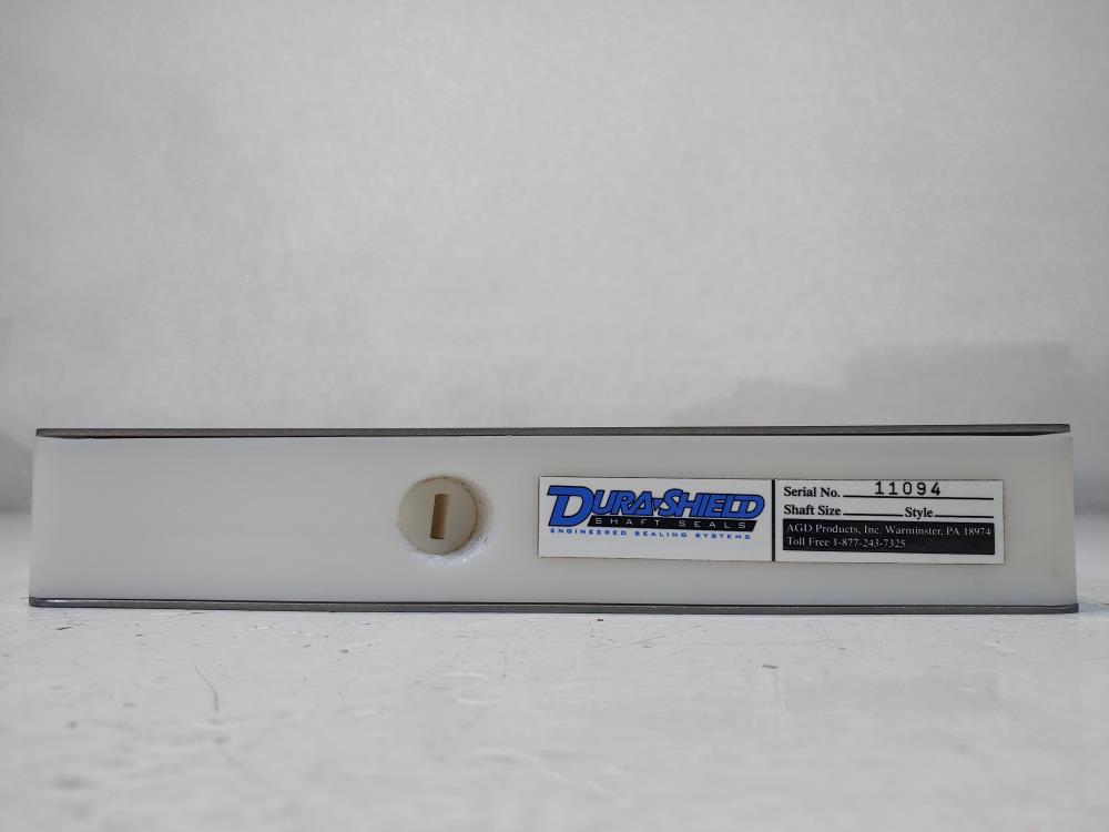 AGD Durashield 10.5"X10.5" W/5-5/8" Shaft Seal SDFS Full Split StyleW/EPMD Liner