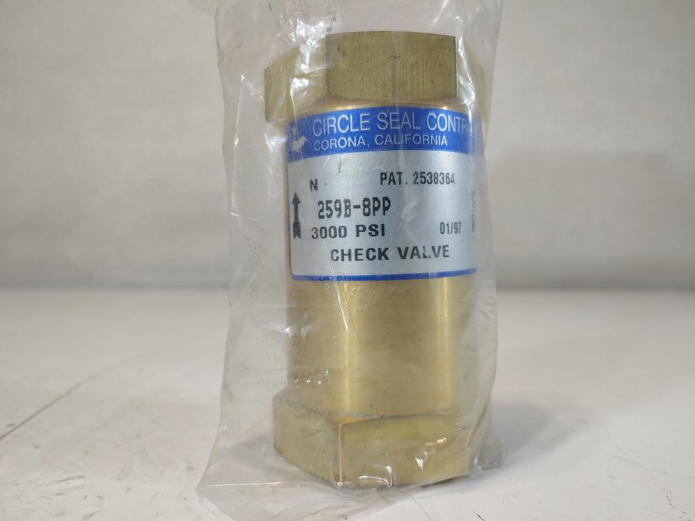 Circle Seal 1" Check Valve 259B-8PP