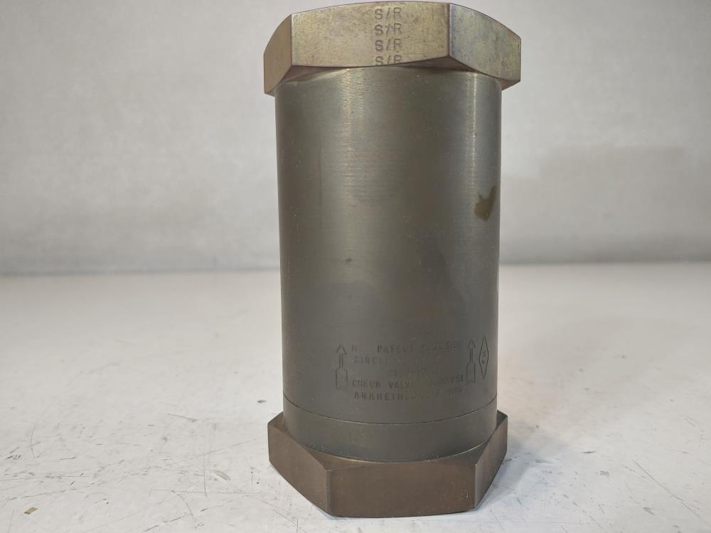 Circle Seal 1-1/2" Check Valve Model 249B-12PP