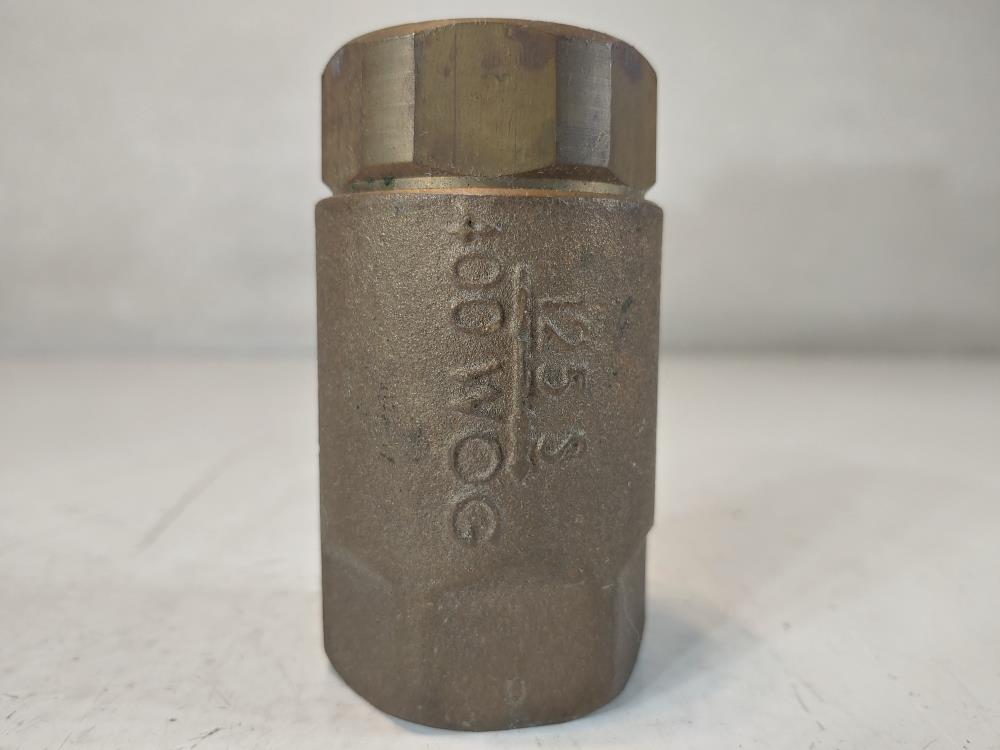 Conbraco 1" 125 S 400 WOG Bronze Check Valve