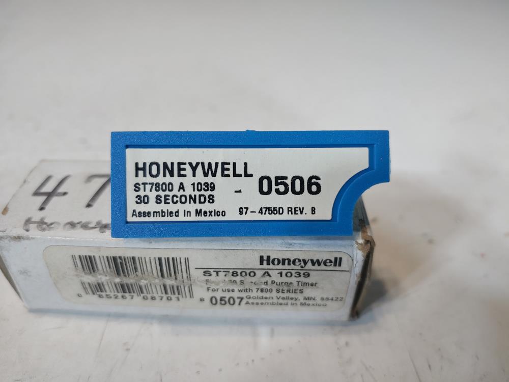 Honeywell 30 Second Purge Timer ST7800 A 1039