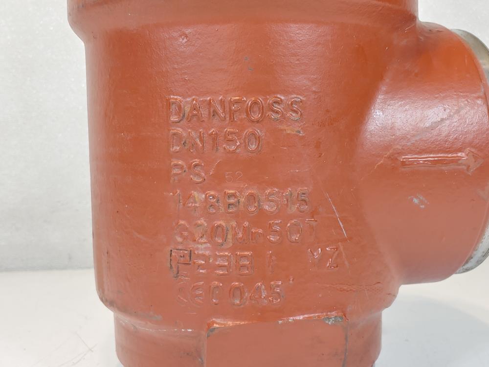 Danfoss SVA 148BO515, 6" 150 Shut-Off Valve PS52/754 PSIG