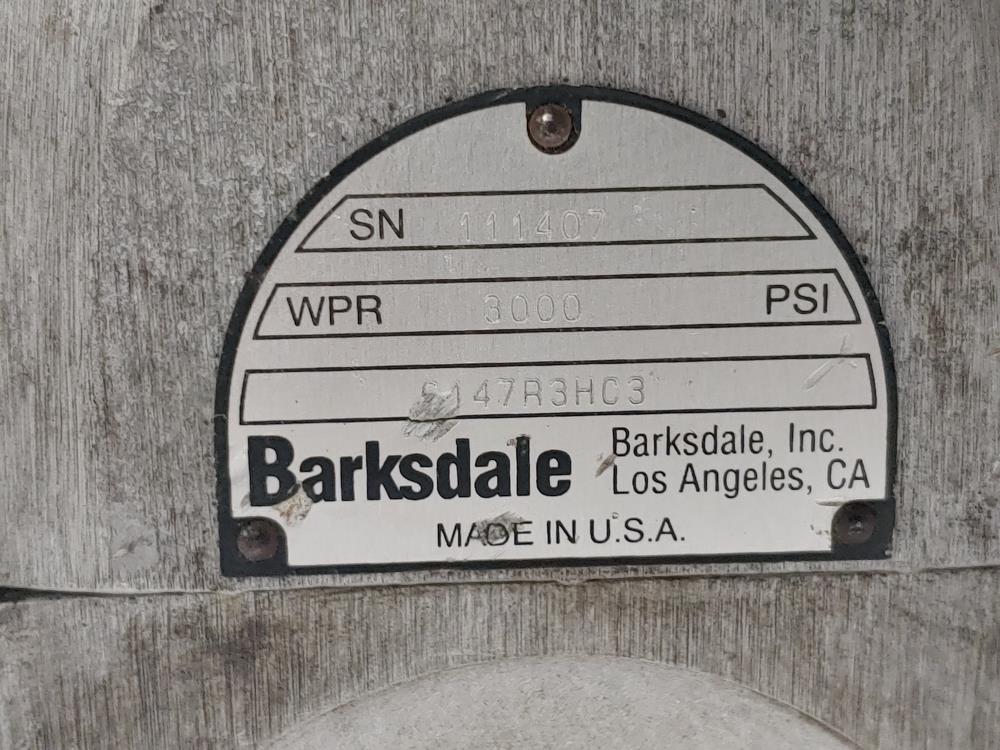 Barkdale 1-1/2" NPT 3000# 4-Way High Pressure Valve 6147R3HC3