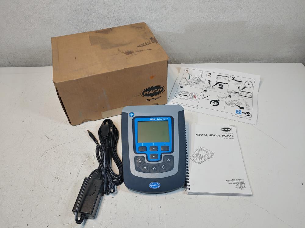 Hach HQd Benchtop pH/mV Meter - HQ411D