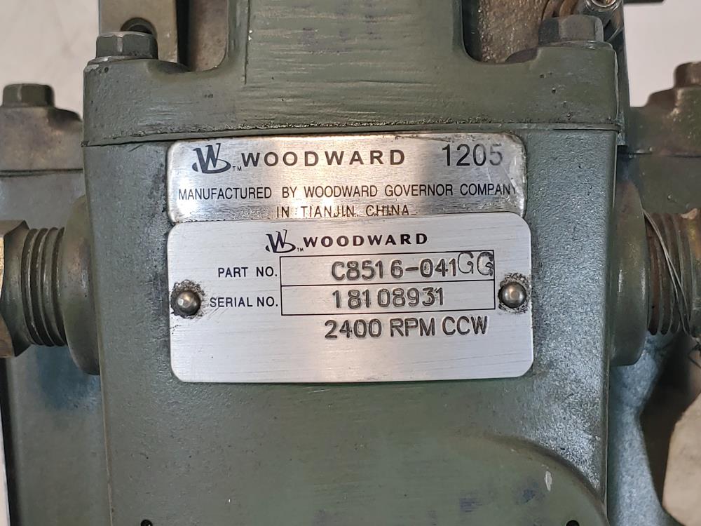 Woodward C8516-041GG Governor 2400 RPM CCW