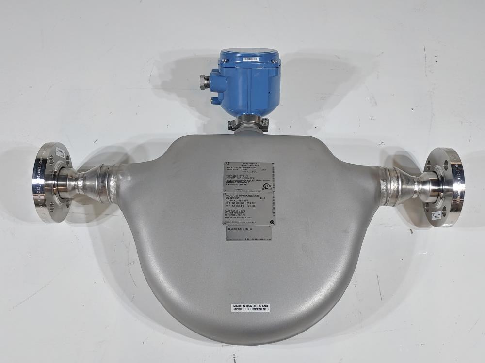 Micro Motion CMFS100 Elite Coriolis Flow Meter w/ 800 Enhanced Core Processor