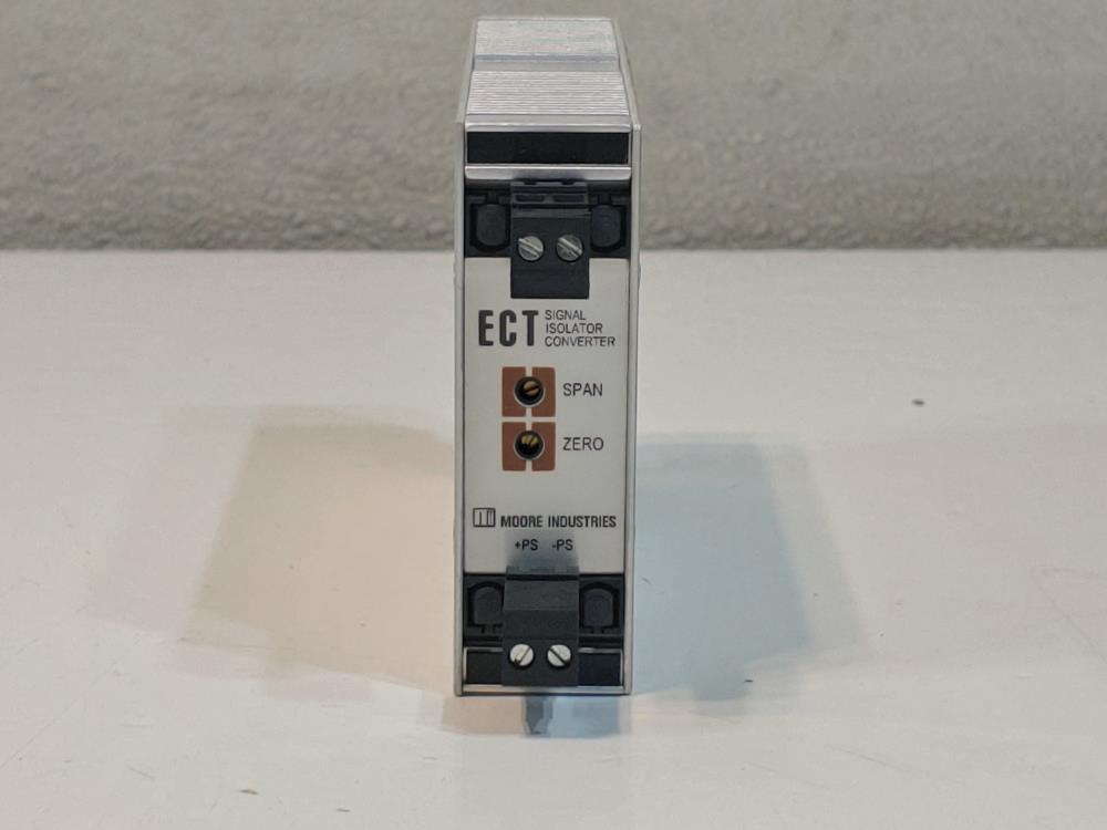 Moore ECT DIN Signal Isolator & Converter Model ECT/4-40MA/4-20MA/12-42DC [DIN]