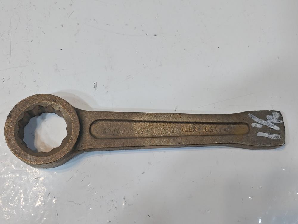 Ampco 1-1/16" Aluminum/Bronze 12-Point Striking Wrench 