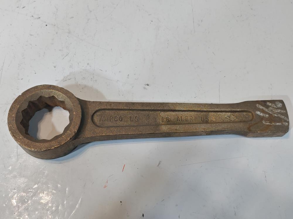 Ampco 1-1/16" Aluminum/Bronze 12-Point Striking Wrench 