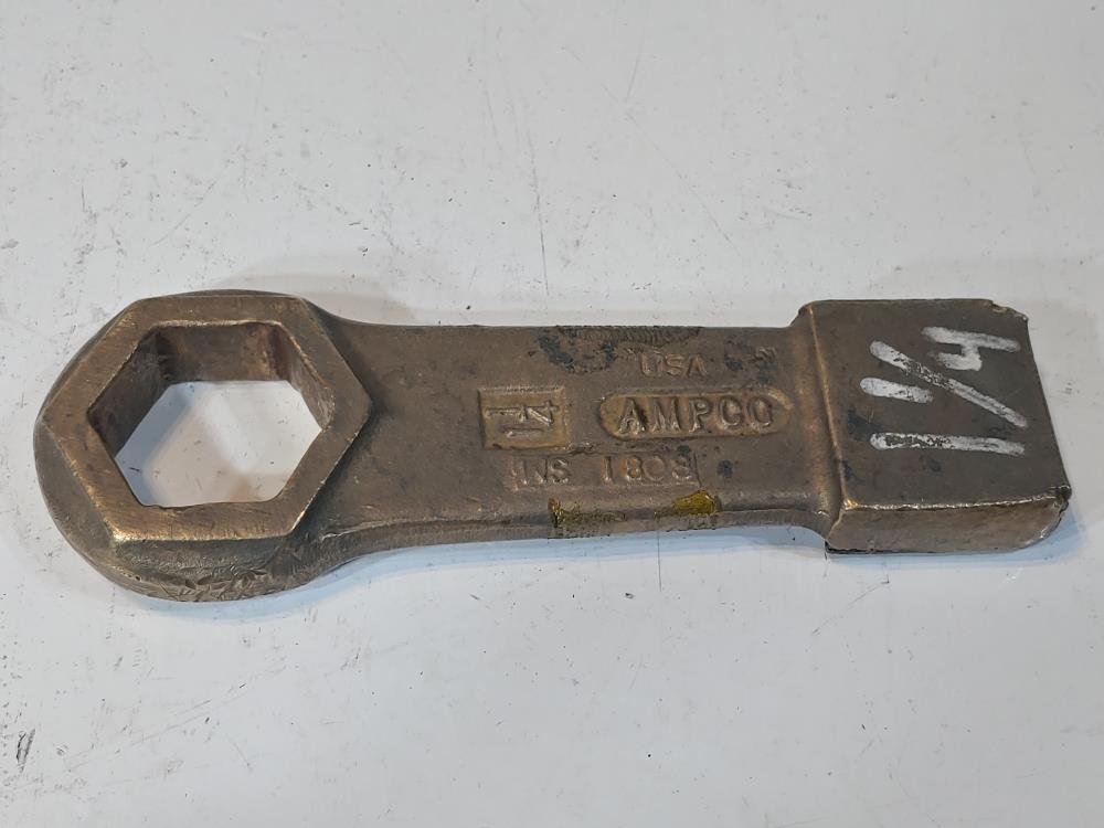 Ampco 1-1/4" Aluminum/Bronze 6-Point Striking Wrench Model WS-1808