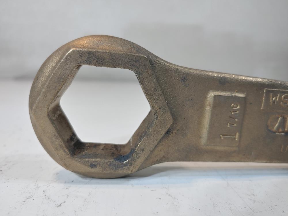 Ampco 1-7/16" Aluminum/Bronze 6-Point Striking Wrench Model WS-1809