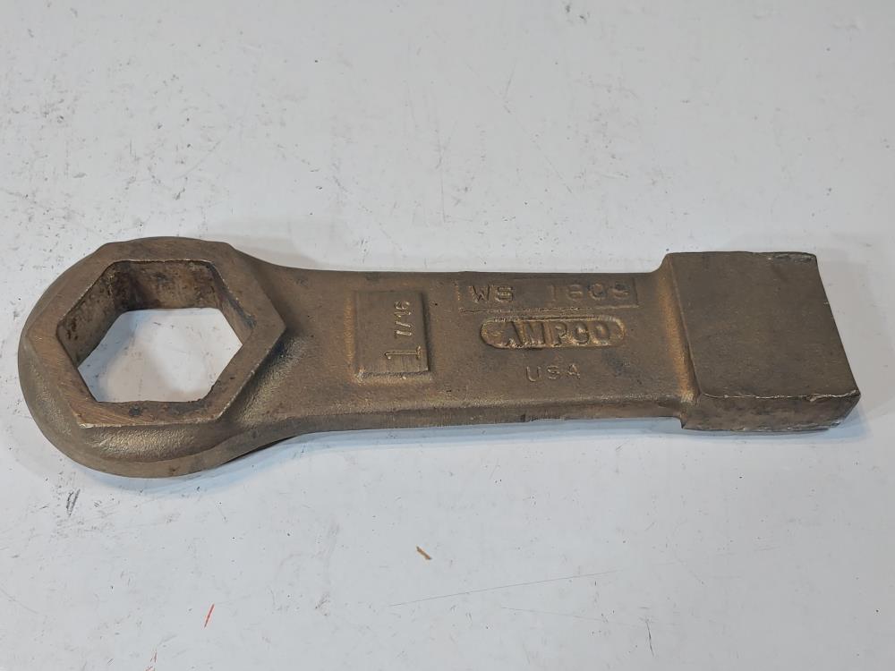 Ampco 1-7/16" Aluminum/Bronze 6-Point Striking Wrench Model WS-1809