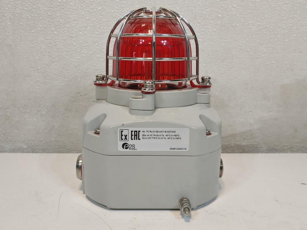 E2S Warning Signals LED Beacon D2XB1LD2AC115MN1A1G/R