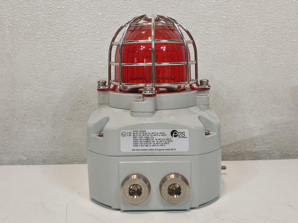 E2S Warning Signals LED Beacon D2XB1LD2AC115MN1A1G/R