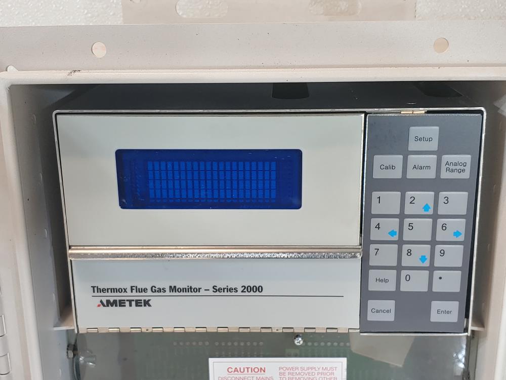 AMETEK Thermox Flue Gas Monitor Series 2000 Type 4