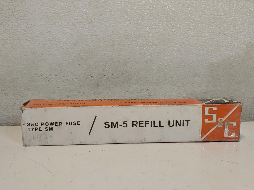 S&C SM-5 132125R4 Power Fuse Type SM Refill Unit