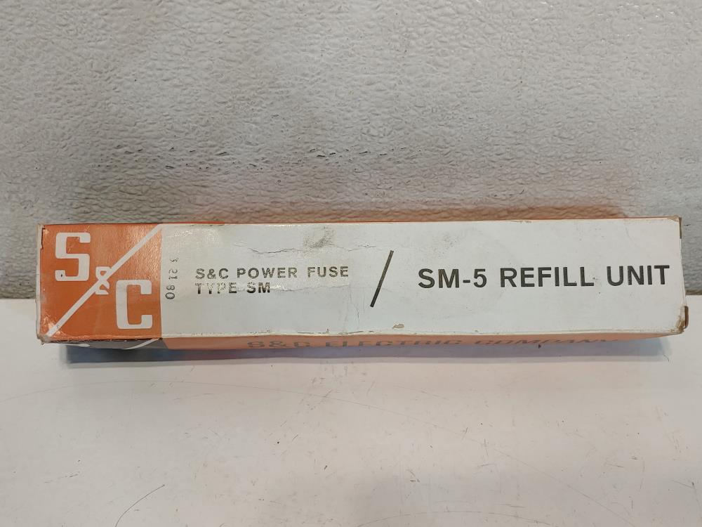 S&C SM-5 132150R4 Power Fuse Type SM Refill Unit