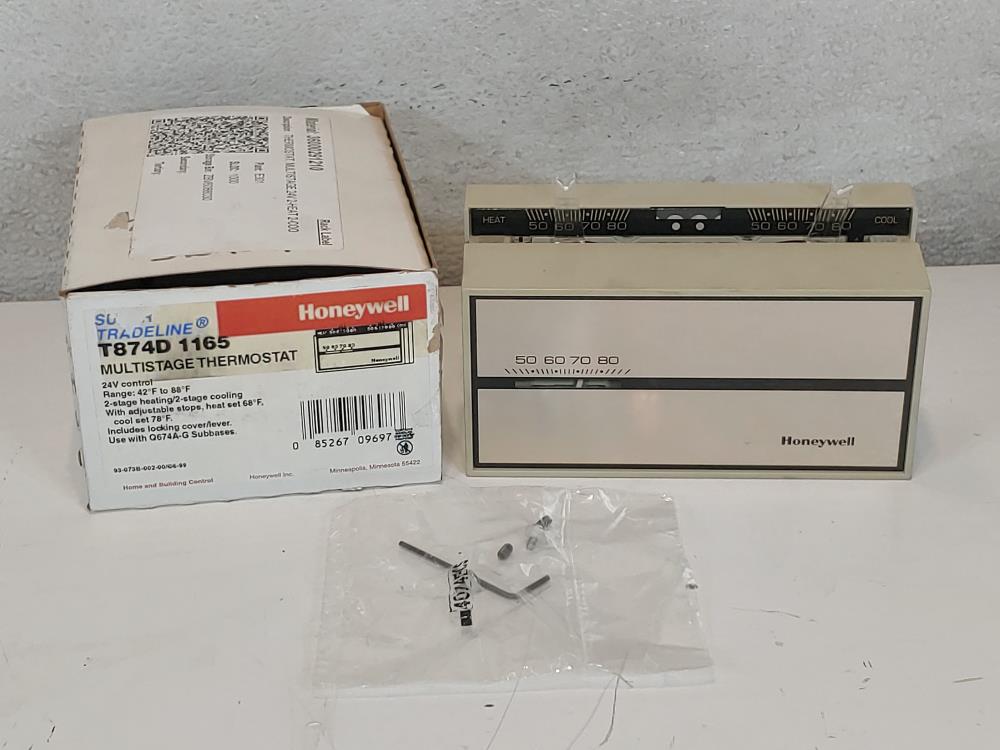 Honeywell T874D 1165 Multistage Thermostat