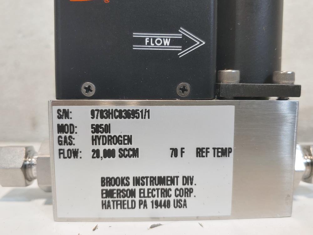 Brooks 5850i Mass Flow Controller 70 F REF Temp