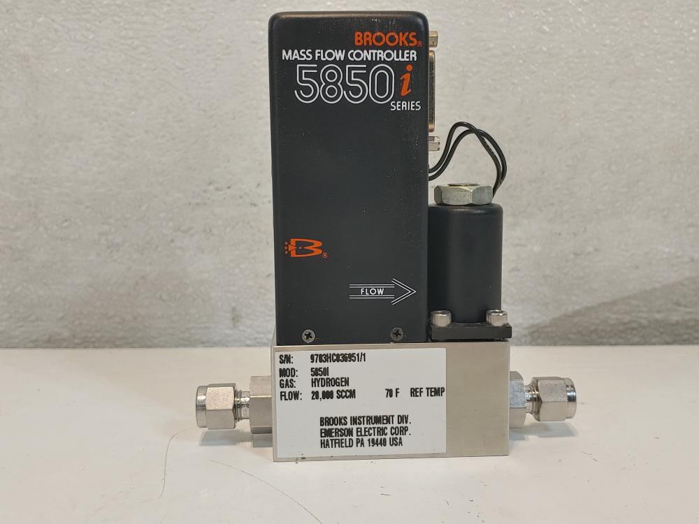 Brooks 5850i Mass Flow Controller 70 F REF Temp