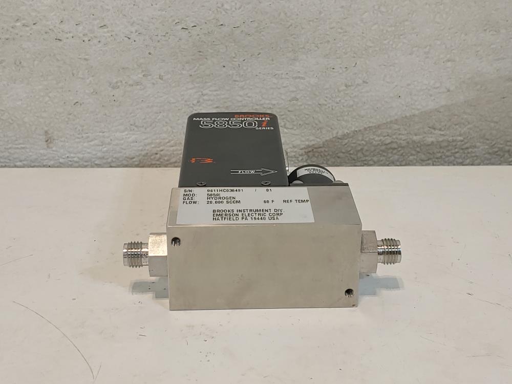 Brooks 5850i Mass Flow Controller 60 F REF Temp