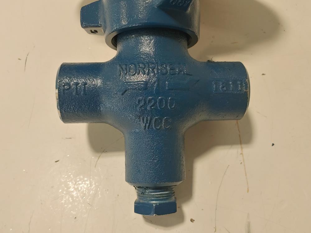 Norriseal 1" High Pressure Control Valve S-36TTA-9AA Series: 1-2220