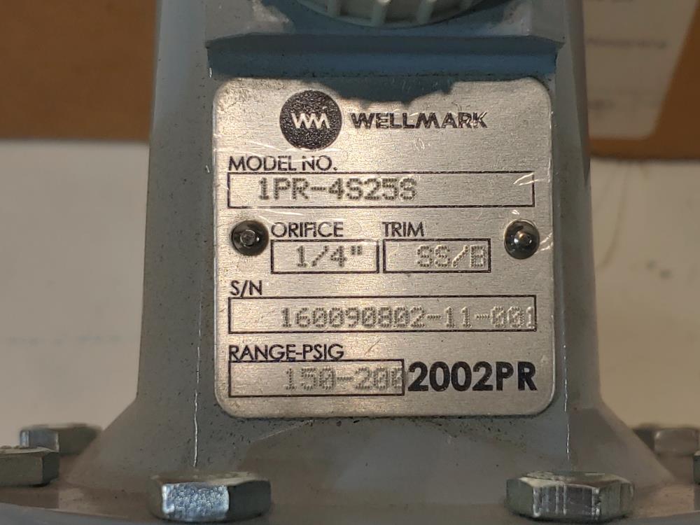 Wellmark ( Little Joe ) 1" Series 2002PR Regulator 1PR-4S25S