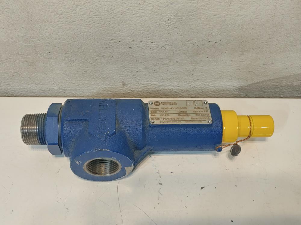 Norriseal 1" Spring Relief Valve VV2601-EV1-311-300