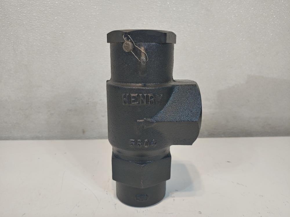 Henry 5604 Pressure Relief Valve 1-1/4" FPT X 1-1/2" FPT