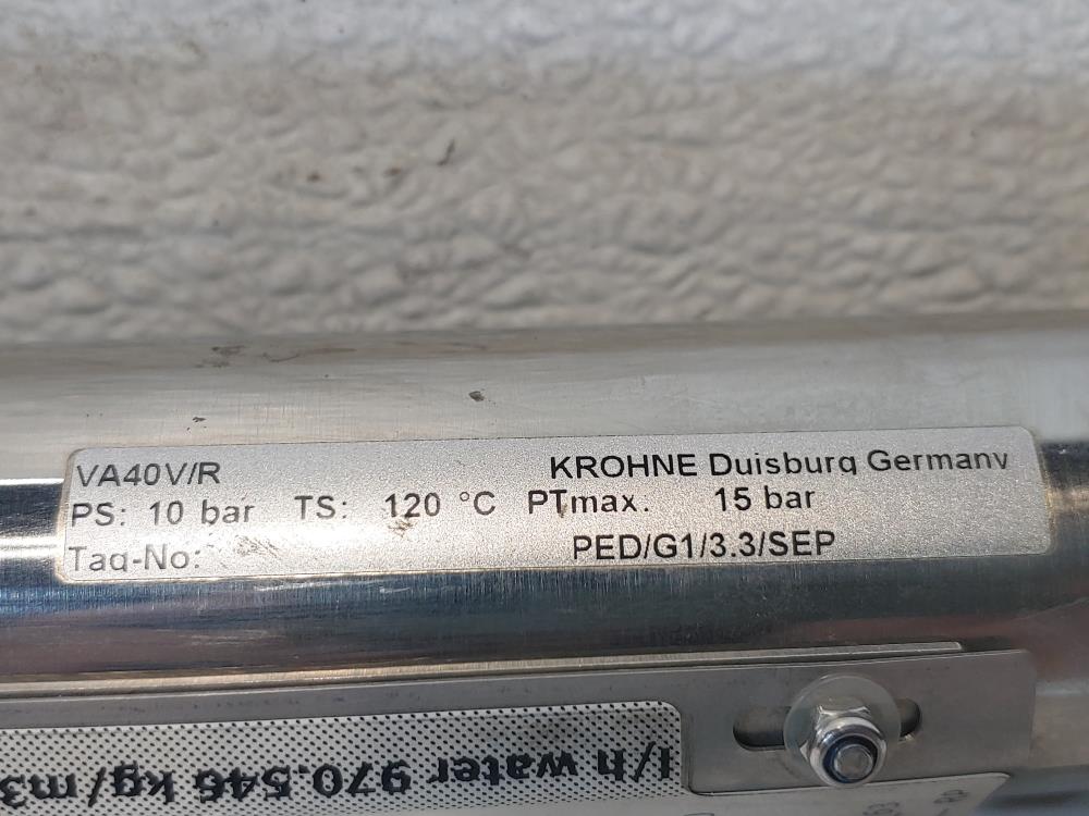 Krohne VA40V/R VariableArea Flow Meter