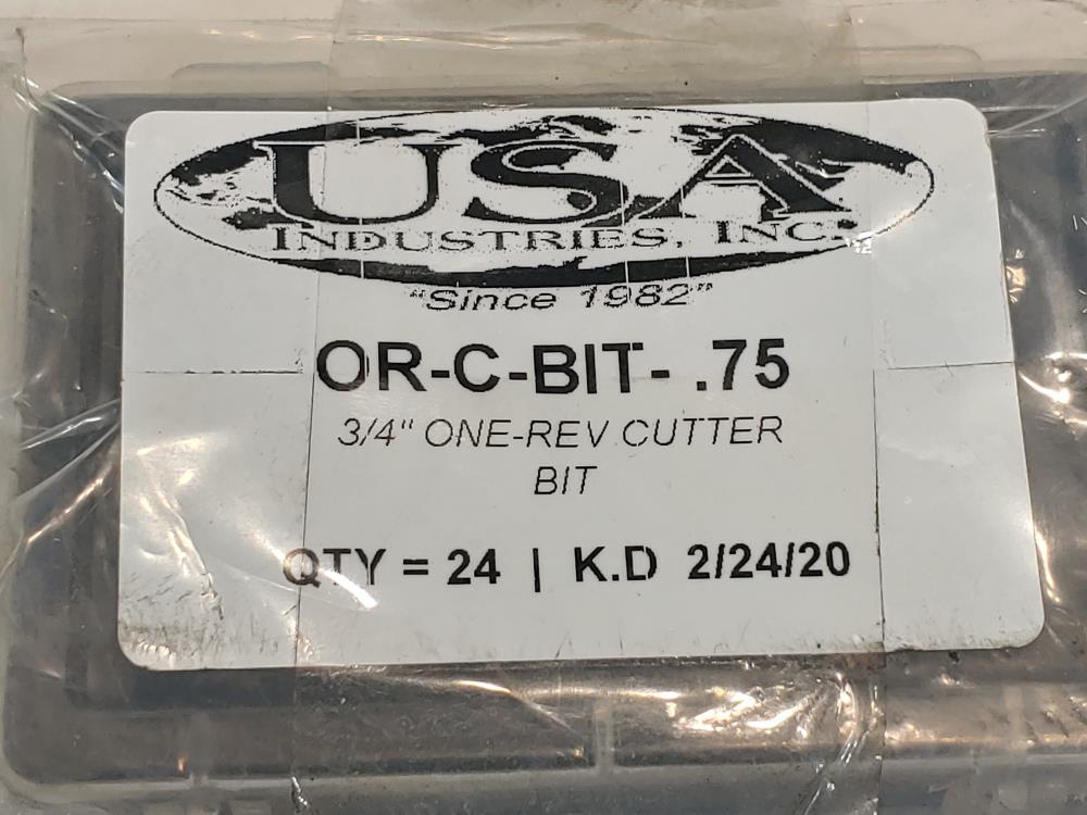 USA Industries One-Rev Internal Tube Cutter & Replacement Bits