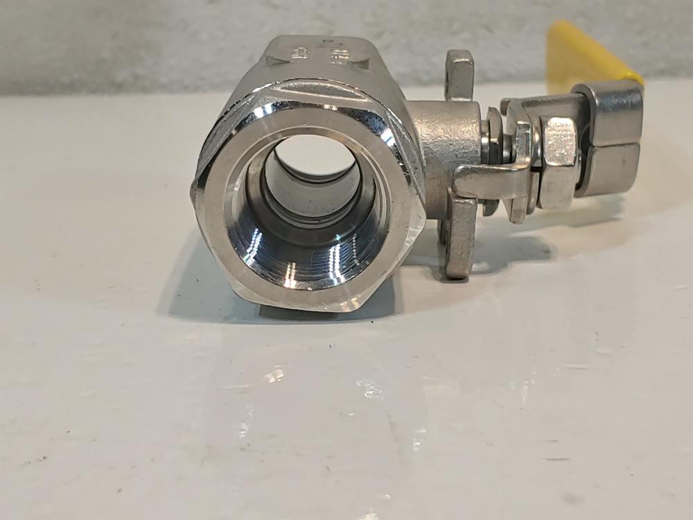 Lot of (4) T.C.I 3/4" NPT CF8M Ball Valve