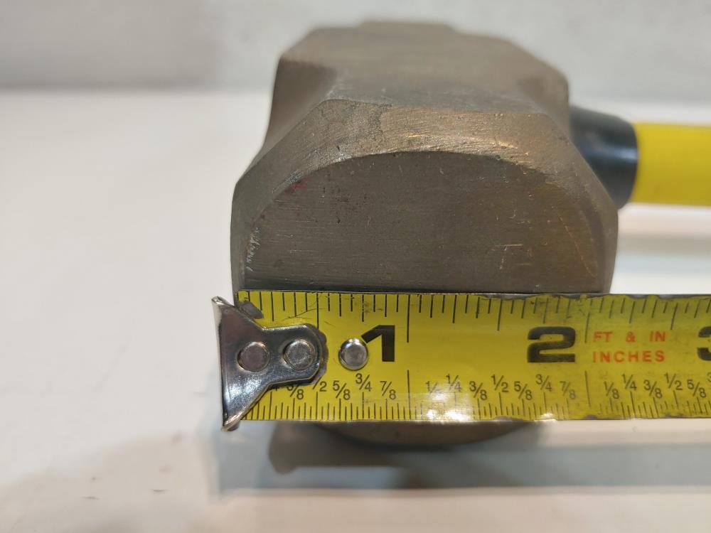 Ampco H-71 Aluminum Bronze, Fiberglass Handle Non-Sparking Sledge Hammer