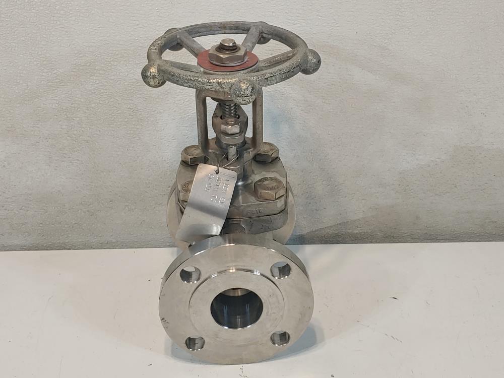 Smith 2"150 # RF Gate Valve 316